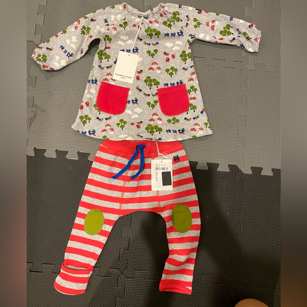 Polarn O Pyret dress and leggings